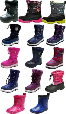 Kinder Schneestiefel Winterstiefel Schneeboots Kinderstiefel Thermostiefel warm - Bild 1 von 4