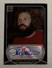 2007 Topps Star Wars 30th Anniversary Lorne Peterson Auto Autograph