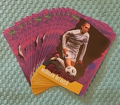 2021 NWSL Parkside Volume 2 Purple Parallel Next Wave Insert Singles - Image 1 of 2