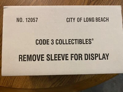 Code 3 Long Beach E-350 - 14 Ambulance (12057) -  new in package W SLEEVE - Image 1 of 4