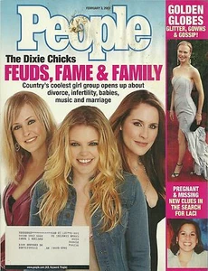 People Magazine February 3 2003 The Dixie Chicks Laci Peterson Tracey Gold - Imagen 1 de 3