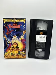 The Hobbit VHS - Animated Tolkien Kid's Animated Fantasy Bilbo Baggins - Picture 1 of 9
