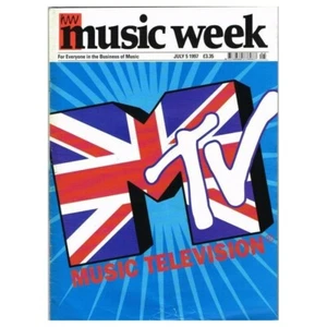 Music Week Magazines July 5 1997 npbox207 MTV Music Television - Picture 1 of 1