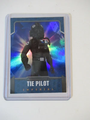 2015 STAR WARS REBELS Topps Refractor FOIL CARD #9 Imperial Tie Pilot - Image 1 of 4