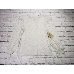 ThereABouts Girls Plus Size Large 14.5/16.5 Long-Sleeve T-Shirt - Picture 1 of 4