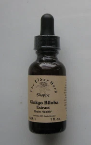Ginkgo Biloba Extract Drops All Natural - 1 oz - Brain Health - Memory - Heart - Picture 1 of 2