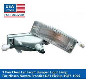 LÁMPARA LUZ PARACHOQUES DELANTERO COLOR CLARO PARA NISSAN D21 925 FRONTIER 1987 - 1995 - Imagen 1 de 3