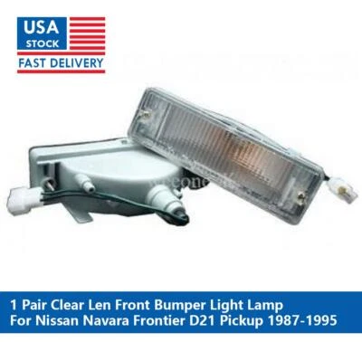 LÁMPARA LUZ PARACHOQUES DELANTERO COLOR CLARO PARA NISSAN D21 925 FRONTIER 1987 - 1995 Foto 1 de 3