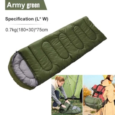 USA Cold Weather Thick Sleeping Bag Waterproof, Big & Tall , All Season - Image 1 of 4