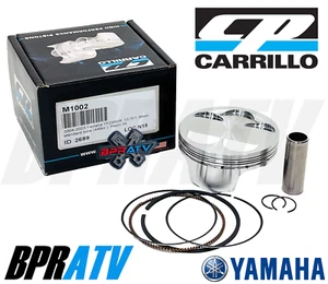 Anillo de pistón Yamaha YFZ450R YFZ 450R 95mm 13.75:1 CP Carrillo Stock Bore RACE GAS - Imagen 1 de 24
