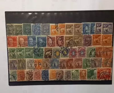 Sweden  19 th stamps  x  60p.  ( 1030) - Image 1 of 2