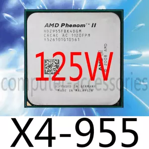 Procesador de CPU AMD Phenom II X4-955 3,2 GHz 6 MB AM3 125W - Imagen 1 de 1