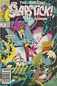 1992 Marvel Comics IL FANTASTICO SLAPSTICK #3 - Foto 1 di 2