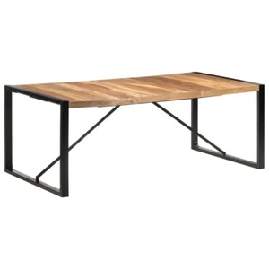 Esstisch 200x100x75 cm Massivholz - Bild 1 von 10