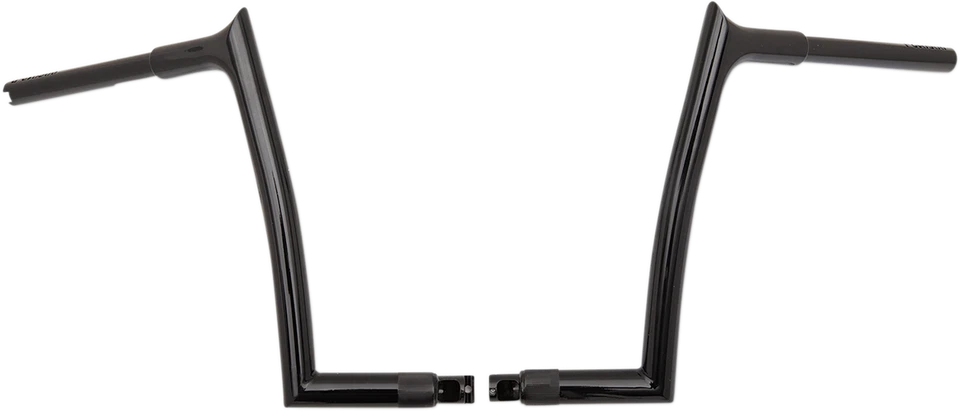 Manillar con techo puntiagudo 16" negro para Harley Super Glide Sport FXDX 1999-2005 Foto 1 de 1