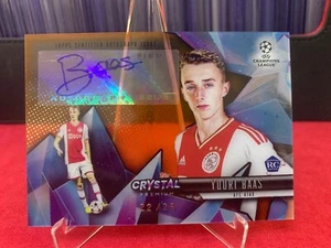 2022-23 Topps Crystal YOURI BAAS AFC AJAX AUTO #22/25 - Picture 1 of 2