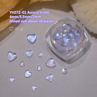 Nail Decor Love Heart Crystal Clear Shiny Mica Aurora Accessories Small Diamond