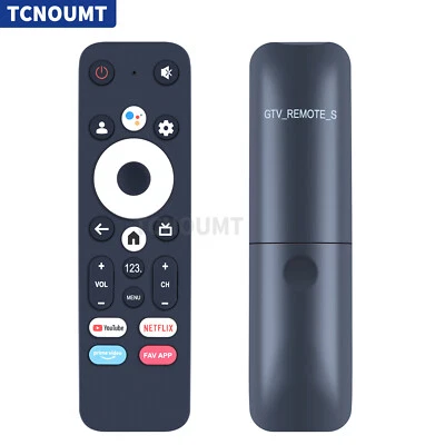 Voice Remote Control For Element Google TV Streaming Media Player - Image 1 of 4