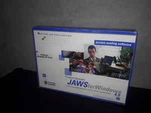 Software de lectura de pantalla Freedom Scientific JAWS Windows 4.5 Braille dañado - Imagen 1 de 9