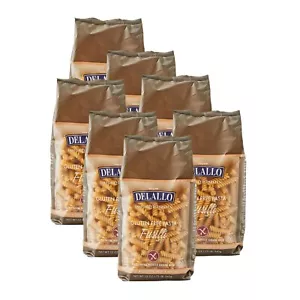 DeLallo Gluten Free Fusilli Pasta, 12 oz. Bag, Non-GMO, Whole Grain (7-Pack) - Picture 1 of 7