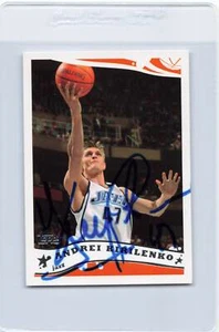 2005/06 Topps #47 Andrei Kirilenko Jazz Signed Auto *K5269 - Picture 1 of 2