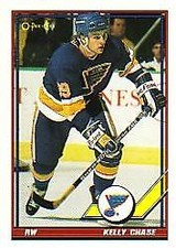 1991-92 O-Pee-Chee Hockey #23 Kelly Chase