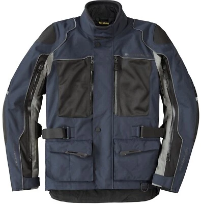 Scorpion Yosemite Mens Textile Motorcycle Jacket Dark Blue - Image 1 of 4