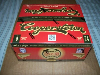 Panini Cooperstown 2012 Baseball Retail 24 pack Sealed Box HOF Cards w/ Inserts