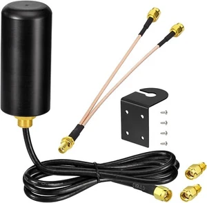 4G LTE Cellular Mimo 8dBi Antenna SMA RP-SMA for Spypoint Game Security Camera - Bild 1 von 13
