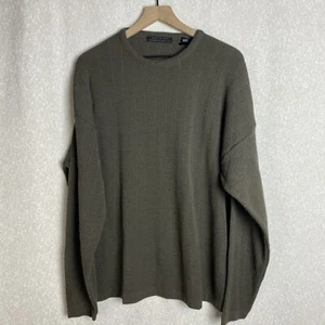 Metropolitan View Brown Sweater Men's XL Wool Blend Made in Italy - Picture 1 of 12