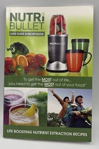 NUTRIBULLET User Guide & Recipe Book Owner's Instruction Manual Cookbook - Picture 1 of 8