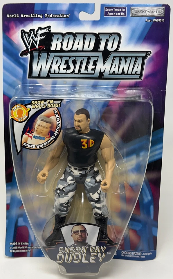 WWF Road to Wrestlemania Chris Jericho Action Figure Jakks Pacific 2002 T964