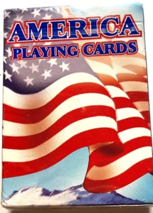 BICYCLE AMERICA PLAYING CARDS POKER SIZE *NEW AND SEALED* - Picture 1 of 3