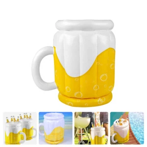 Wasserflasche Aufblasbarer Bier-Eiskübel Bierkühler Für Den Strand Mann - Bild 1 von 12