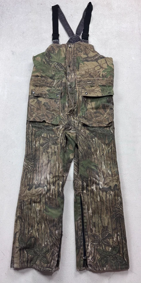 10X Gore‑Tex Realtree Camouflage Hunting Bib Overalls Waterproof Rainwear - Image 1 of 4