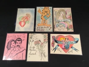 Prison Art Los Angeles Hispanic Gang Member Lot - Picture 1 of 7