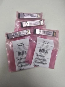 NEW Cisco SFP-10G-SR SFP MMF Transceiver Module Hologram Sticker, New Sealed - Picture 1 of 2