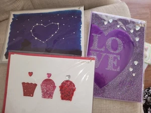 Papyrus Valentines Day Card LOT Of 3 - Picture 1 of 5