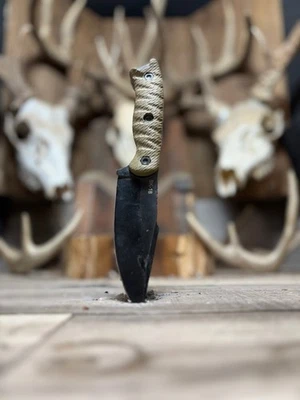 Manijas Micarta de lona KA-BAR Becker BK15, BK16, BK17, BK18 Foto 1 de 4