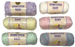 Löwenmarke selbstgesponnenes Baby Garn "Sperrig 5" eingestellte Farben klobig 93 Yard Knäuel - Bild 1 von 15