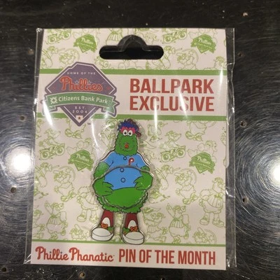 Philadelphia Phillies Bobble Belly PHANATIC Pin The Month Ballpark Exclusive - Image 1 of 3