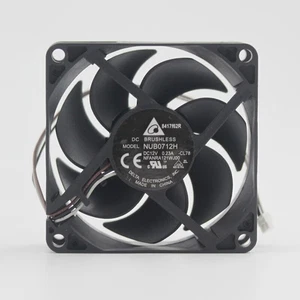 For Delta NUB0712H 12V 0.23A 7025 7CM Projector Cooling Fan 3-wire - Afbeelding 1 van 4