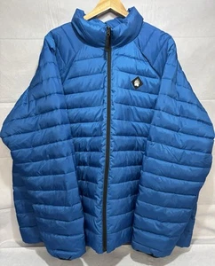 Alaskan Hardgear Jacke Herren 3XL Öko Papageientaucher durchgehender Reißverschluss wattiert royalblau Attrappe - Bild 1 von 18