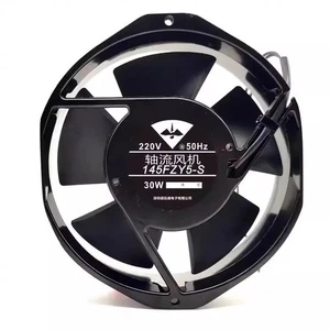 Ventilador de refrigeración axial con marco de aluminio 1 pieza 145fzy5-s 17238 ac220v 30w 17cm - Imagen 1 de 1