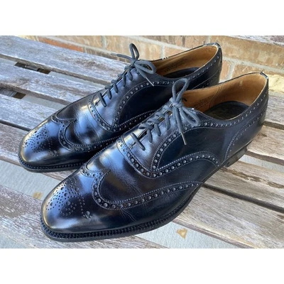 Size UK 12 CHURCH'S Custom Grade Chetwynd Last 73 Wingtip Leather Shoes - Image 1 of 4