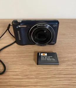 Samsung WB36F 16.2MP Digital Compact Camera 12x Optical Zoom Blue - Tested - Picture 1 of 17