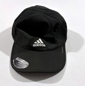 Adidas Men's Adizero II Cap Hat Unisex UPF 50 Black/White Breathable O/S NEW - Picture 1 of 10