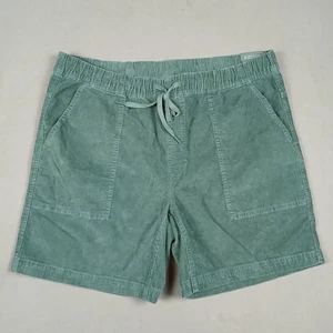 NWT Alpine Design Mens XL Hike Corduroy Shorts Faded Evergreen 7" Organic Cotton - Picture 1 of 7