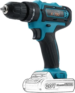 21V Cordless Impact Drill Driver 10mm Keyless Chuck, 2 Gear Speed & LED- 102392 - Picture 1 of 8