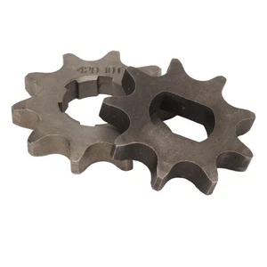 AKLOSIPY 428 10T Carbon Steel Sprocket Set With 9T 12X17mm H Hole For Enhanced - Picture 1 of 12